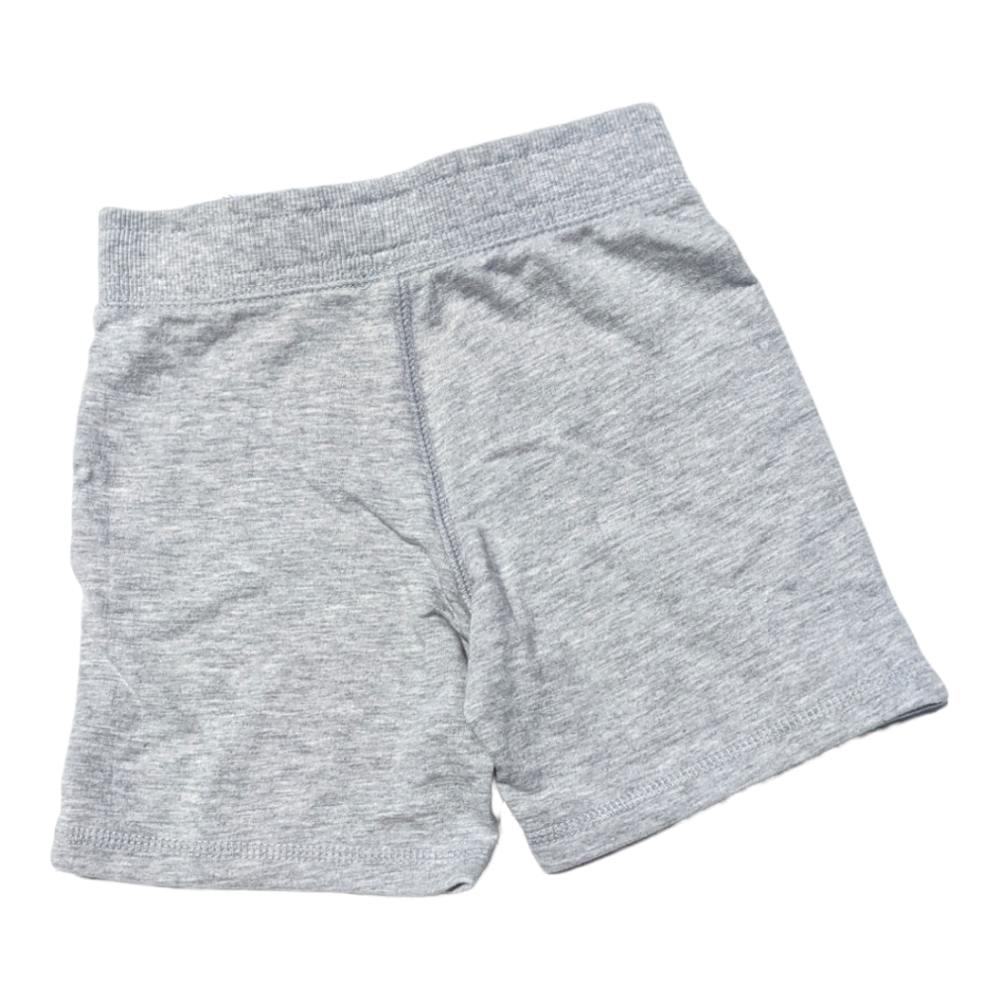 Crazy 8 Boys 2T Grey Cotton Faux Drawstring Short - Picture 3 of 5